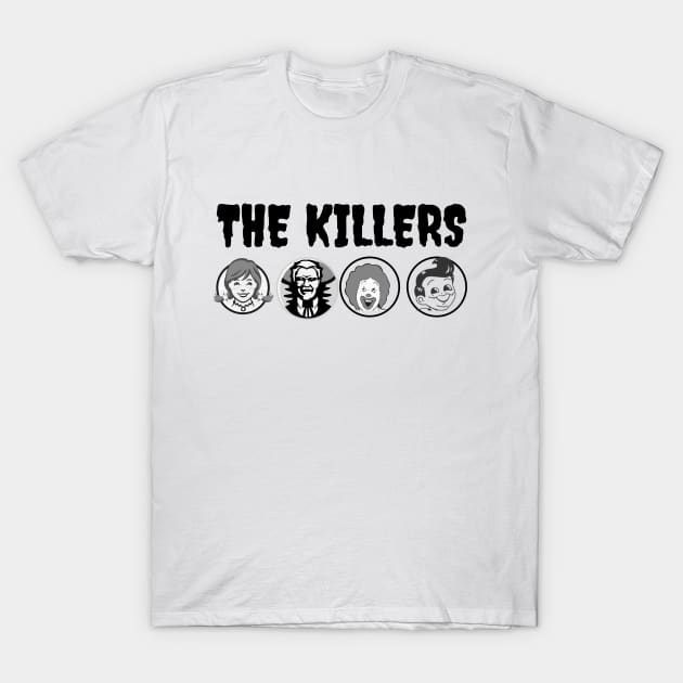 'The Killers' Vegan Expression T-Shirt by zackdesigns